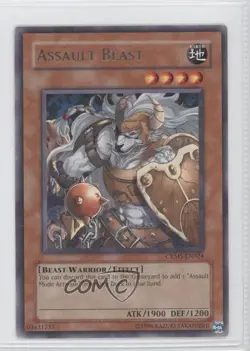 Assault Beast Unlimited YuGiOh Crimson Crisis #CRMS-EN024 2008 0b5 - Image 1
