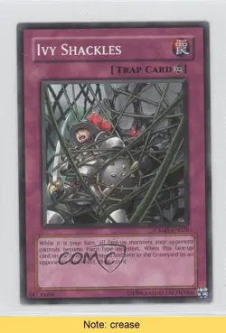 Ivy Shackles Unlimited YuGiOh Crimson Crisis #CRMS-EN070 2008 READ 0b5 - Image 1