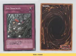 Ivy Shackles Unlimited YuGiOh Crimson Crisis #CRMS-EN070 2008 READ 0b5 - Image 3