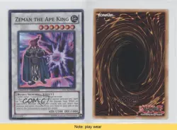 Zeman the Ape King YuGiOh Duelist Pack Collection Tin Limited Edition Promo 0l2 - Image 3