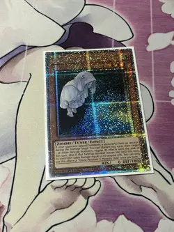 Yugioh! Nm Ghost Mourner & Moonlit Chill RA02-EN015 (Quarter Century Secret) - Image 1