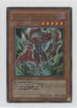 Elemental HERO Necroshade 1st Ed. YuGiOh Jaden Yuki Starter Deck 2007 0u5r - Image 1