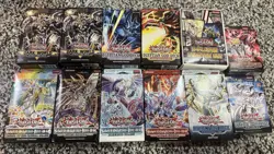 Yugioh Structure Deck Lot Of 12 Blue Eyes Destiny, Freezing Chains, & More - Image 1
