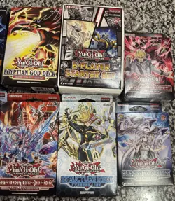Yugioh Structure Deck Lot Of 12 Blue Eyes Destiny, Freezing Chains, & More - Image 3