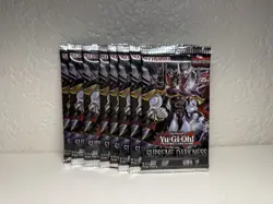 YuGiOh! 8x Supreme Darkness Booster Pack Factory Sealed Packs English 1st Ed D - Image 1