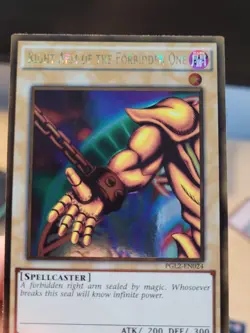 PGL2-EN024 Right Arm Of The Forbidden One Gold Rare 1st Edition NM Yugioh Card - Image 1