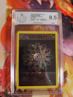 Pokemon Card Rainbow Energy Winner Holo Tournament Rocket Japanese PSA / PGS 8.5 - Image 2