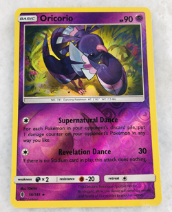 Pokemon Card Oricorio 56/145 Guardians Rising Reverse Holo - Image 1