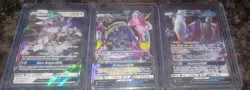 Pokemon TCG Ultra Rare Holo GX 3 Card Lot NM - Image 1