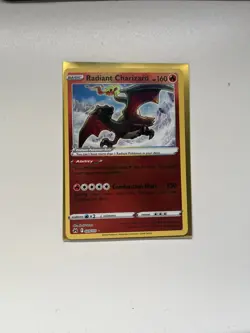Pokemon TCG Radiant Charizard Crown Zenith Holo Card 020/159 COULD BE PSA 9-10 - Image 1