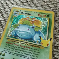 Venusaur 15/102 Celebrations 25th Anniversary NM Holo Foil Rare Pokemon Card - Image 2