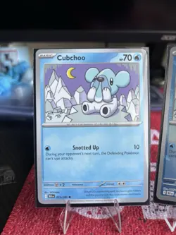 2025 Pokemon TCG Black Bolt CUBCHOO Basic And poke Ball 2 Card Lot! - Image 2