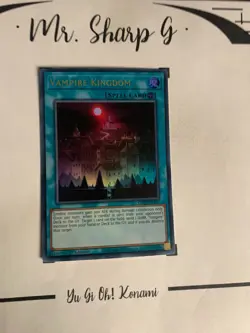 VAMPIRE KINGDOM - 1st EDITION GFP2-EN157 ENGLISH Yu-Gi-Oh! CARD ULTRA RARE HOLO - Image 3