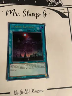 VAMPIRE KINGDOM - 1st EDITION GFP2-EN157 ENGLISH Yu-Gi-Oh! CARD ULTRA RARE HOLO - Image 4