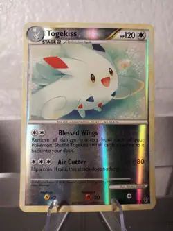 Pokemon - Undaunted - Togekiss 9/90 Reverse Holo MP/LP Card - Image 1