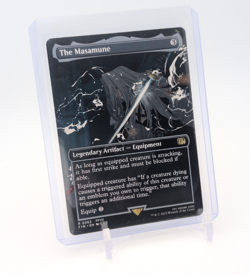 MTG - The Masamune - Borderless Rare #353 - Final Fantasy NM - Image 1