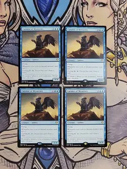 4x Curator of Mysteries - NM/M Commander 2020 C20 MTG Magic - Image 1