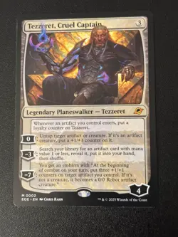 1 x Tezzeret, Cruel Captain - Edge of Eternities - NM-Mint - MTG - Image 1