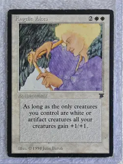MTG Angelic Voices - Legends (LEG) Magic the Gathering Card Rare MP - Image 10