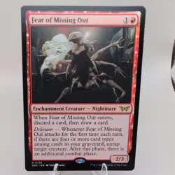 Fear of Missing Out Duskmourn: House of Horror MTG - Image 1