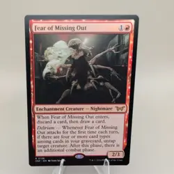 Fear of Missing Out Duskmourn: House of Horror MTG - Image 1