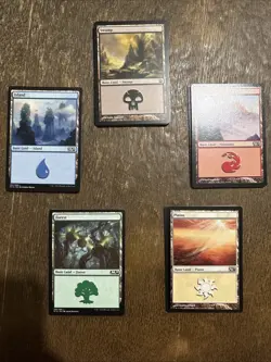 MTG Basic Lands 10 Of Each - Image 1