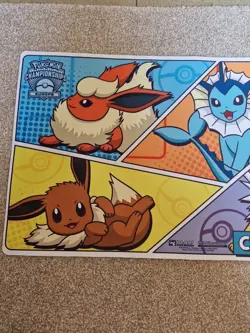 pokemon championships europe competitor playmat eeveelutions - Image 1