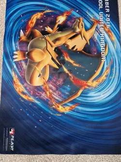 pokemon regional championship 2016 playmat evolutions charizard - Image 2
