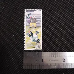 Magnemite No.082 Pokemon Stamp Rare Shogakukan Japanese Nintendo From Japan - Image 3