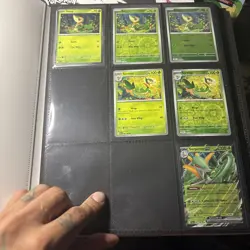 Pokemon Black Bolt TCG White Binder with Cards (144/344) Whole Sale NM - Image 1