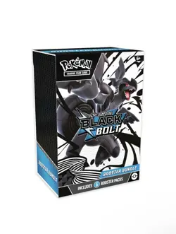 Pokemon Black Bolt Booster Bundle TCG Presale Factory Sealed Ships 8/28 6 Packs - Image 1