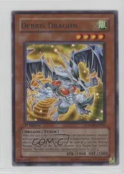 R - Debris Dragon Asian-English 1st Ed. YuGiOh Crimson Crisis #CRMS-AE002 16mc - Image 1