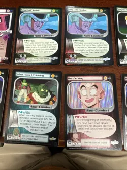 DBZ CCG TRUNKS SAGA HOLO FOIL Rare Dragon Ball Z Score TCG 22 Card LOT 2001 - Image 4