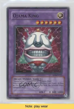 Ojama King Unlimited YuGiOh Chazz Princeton Duelist Pack #DP2-EN015 READ 2u3 - Image 1