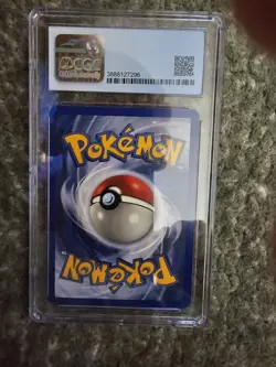 1999 Pokemon Fossil 1st Edition Krabby 8 CGC Graded Card - Image 2