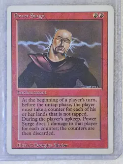 MTG Power Surge - Revised Edition (3ED) Magic the Gathering Card Rare LP - Image 11