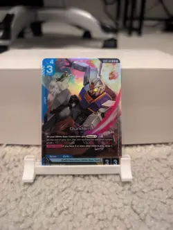 Gundam Foil - GD01-001 NM LR - RX-78-2 Holo Trading Card Game TCG - Image 1