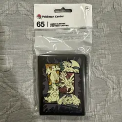 65 Powerhouse Pokemon Card Sleeves Pokemon Center Original NEW - Image 1