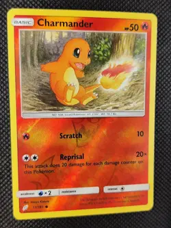 Charmander - 11/181 - Reverse Holo, Team Up - Pokemon Card - Near Mint - Image 1