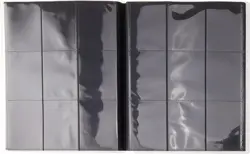 9-Pocket Trading Card Pro-Folio - Holds 360 Cards, Acid-Free, White - Image 4