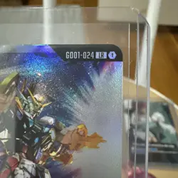 Wing Gundam Zero Foil LR - GD01-024 NM - Gundam Trading Card Game Holo - Image 3