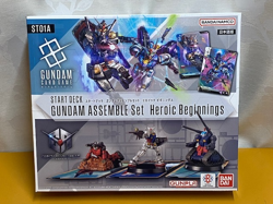 Gundam Card Game Start Deck ST01A Heroic Beginnings Gundam Assemble Set Japanese - Image 1