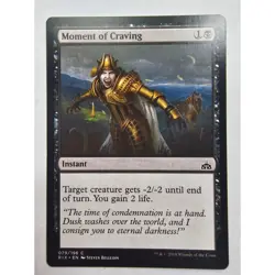 MTG Magic The Gathering Moment Of Craving Instant Card Foil RIX 079/196 - Image 1