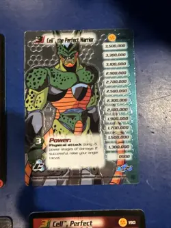 Dragonball Z DBZ CCG Score Cell Personality LIMITED 1-3 Cell Saga TCG Card Set - Image 3
