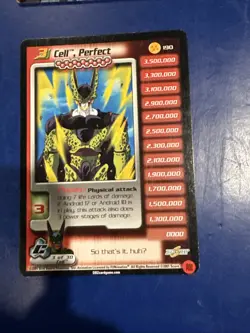 Dragonball Z DBZ CCG Score Cell Personality LIMITED 1-3 Cell Saga TCG Card Set - Image 5