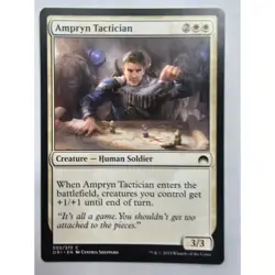 MTG Magic The Gathering Ampyrn Tactician Card White Magic Origins 2015 - Image 1