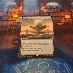 Monument to Endurance (Extended Art) - Aetherdrift (DFT) MTG NM - Image 1