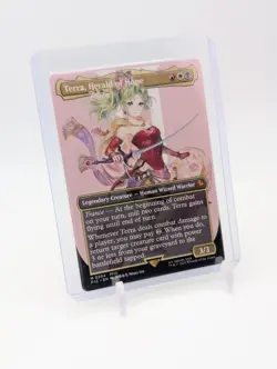 MTG - Terra, Herald of Hope - Borderless Mythic #204 Commander: FINAL FANTASY NM - Image 1