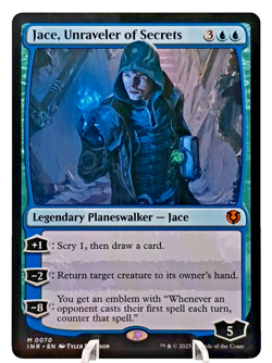 Jace, Unraveler of Secrets 0070 INR-Innistrad Remastered-Reg Mythic Magic MTG NM - Image 3
