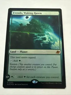 Evendo, Waking Haven Mythic Foil 0253 Edge of Eternities MTG - Image 1